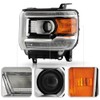 KEEKPO - For 2014-2018 GMC Sierra 1500 Factory Halogen w/LED