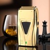 Men Electric Beard Trimmer Efficient Portable USB Charging Foil Head