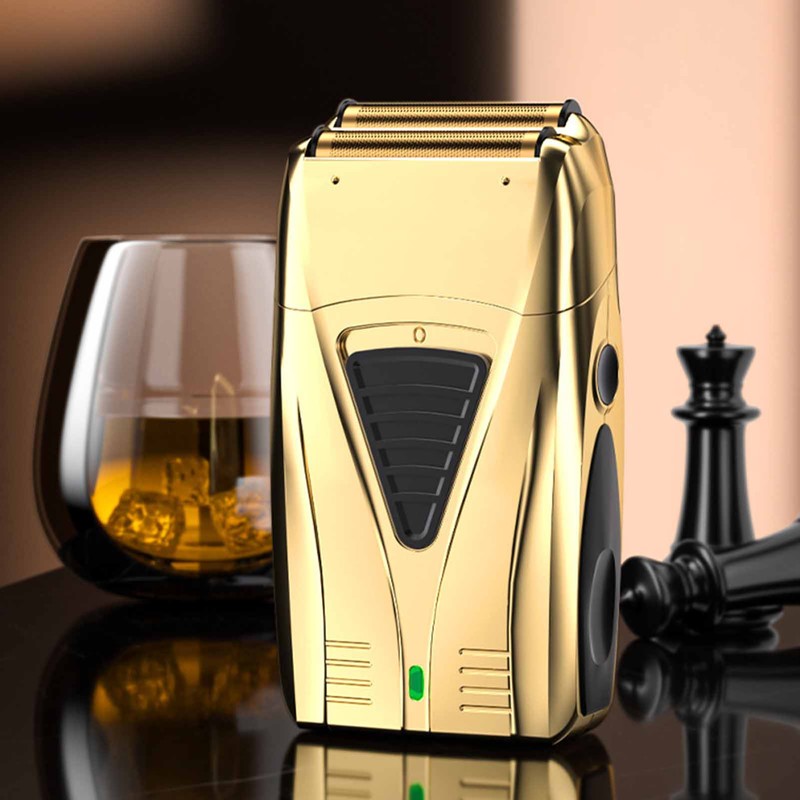 Men Electric Beard Trimmer Efficient Portable USB Charging Foil Head