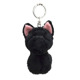 NICI Scottish Terrier Key Ring Keychain BB Girls Black 3.9 inches (10 cm), Black