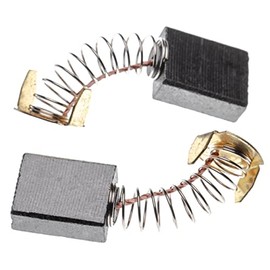 vhbw 2 x Carbon Brush Motor Carbon Abrasive Carbon 6.5 x 13.5 x 17 mm Compatible with Makita SR2100, SR2300, SR2600 Power Tool - 22 mm Spring
