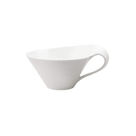 Villeroy und Boch NewWave Teetasse, 220 ml, Premium Porzellan, Weiß