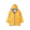 Hatley Boys' Little Splash Jacket, Classic Yellow, 7