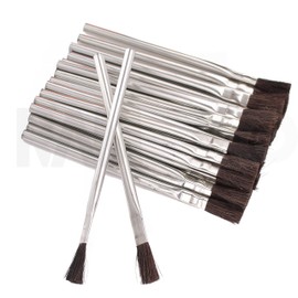 Acid Brushes - 36 Count 3/8 Inch Horsehair Acid Flux Brushes, Disposable Glue Brushes for Woodworking, Epoxy Brushes for Resin, Great for Crafting, Soldering, in The Home, and School, or Shop