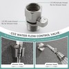 Shower Valve, Aomasi Brass Construction Water Flow Restrictor Universal Handheld