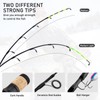 QualyQualy Ice Fishing Rod and Reel Combo 60cm M/ML Inline