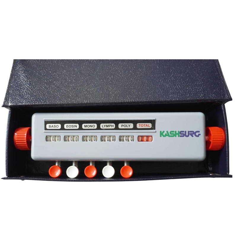 Blood Cell Counter 5 Key with Protective Case