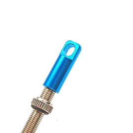 Presta Bike Valve Caps 2 in 1 Bicycle Tubeless Presta Valve Stem Covers with Valve Core Removing Function, Anodized Aluminum, Light Weight, High-Performance (4 Pack)