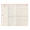 Noritsu Bindex Personal Organizer Refill, Mini 6, Personal Calendar PRF1402