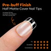 Modelones Nail Tips, 216 Pieces, Full Cover Nail Tips Set,