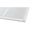 LIRAST 10x4 Vent Cover with Built-in Screen - White Return