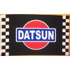 JC Datsun Checkered Black Flag 3x5 FT Banner Flag Car