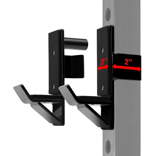 Yes4All Power Rack Attachment – Multiple Choice Fit 2x2 in Or 3x3 in Square Tube