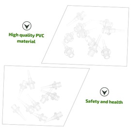 Gatuida 10pcs Disposable Ear Washer Replacement Tips Safe Cleaning Tools for Ear Wax Removal Durable Design