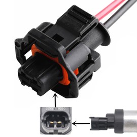 0928400666 Diesel Fuel Pressure Regulator Harness Connector Plug Replacement For Dodge Ram Cummins 2500 3500 5.9L Diesel 2001-2008,2002-2009 Metering Unit FCA MPROP Fuel Control Actuator