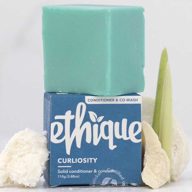 Ethique Curliosity Co-Wash & Conditioner Bar, 110g