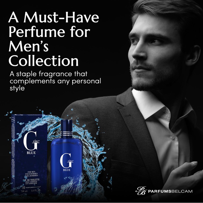 PB ParfumsBelcam G Eau Blue Eau de Toilette Spray –