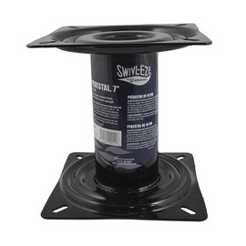 Attwood 90720 Black Powder Coated 7" Seat Pedestal