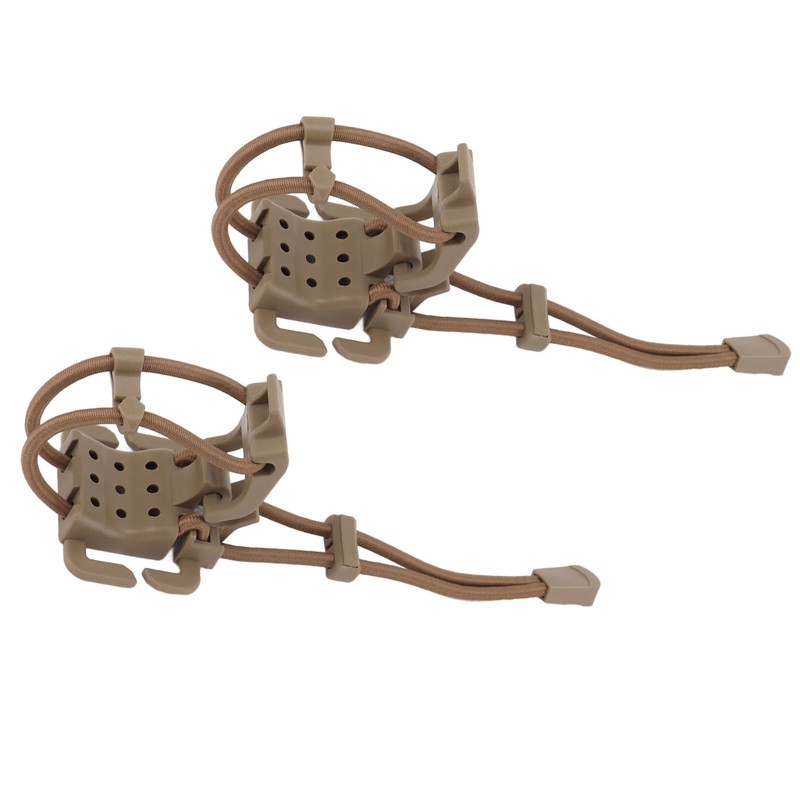 2Pcs Backpack Binding Clip MOLLE Gear Organizer Fastener Elastic Binding