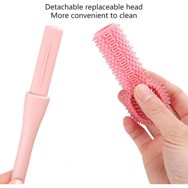Cepillo de ducha flexible para pies Zkbszn con cerdas suaves