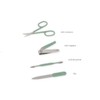 Legami - Maniküre-Set für Reisen, Taschenformat, tragbar, Nagelknipser, Nagelknipser, Nagelfeile,