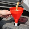 Ciweisah Wide Mouth Oil Funnel Flexible Fuel Funnel with Long