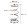TA-VIGOR 10Pcs Extended Compressed Spring, 8mm OD,0.8mm Wire Size,15mm Length