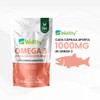 Wellthy Omega 3 Salmón Noruego 100 Cápsulas. Certificado y Garantizado,
