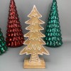 Unbranded Grinch Gingerbread Christmas Tree Slim Tabletop Holiday Decor Resin