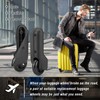 Zoofen Luggage Replacement Wheels 2 pcs Luggage Rear Wheels Suitcase