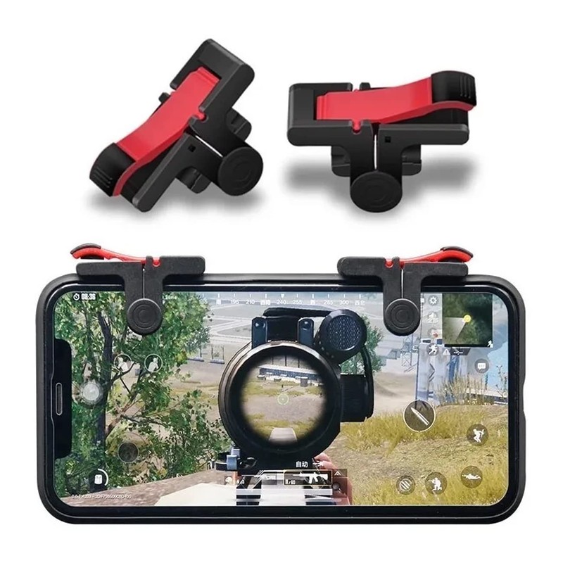 Ecoshopmaster Gatillos para Celular Gamer D9 Control Botones L1 R1