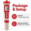 4-in-1 Digital Water Quality Tester for pH, TDS, EC &