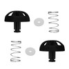 2-Pack Coffee Replacement Brew Basket Spring Loaded Stopper Kits Fits