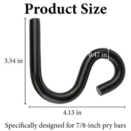Sixzoo 6007 Lower Control Arm Prying Tool for 7/8 Inches Diameter Pry Bar
