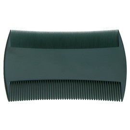 Lice Comb Fine Tooth Plastic Nit Comb (4 Pack, Black)