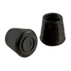 Shepherd 24 Pack Non-Slip Round Rubber Leg Tip Floor Protectors