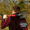 Roamwild Multi-Digger Garden Long Spade 49 – Reinforced Fibreglass Light