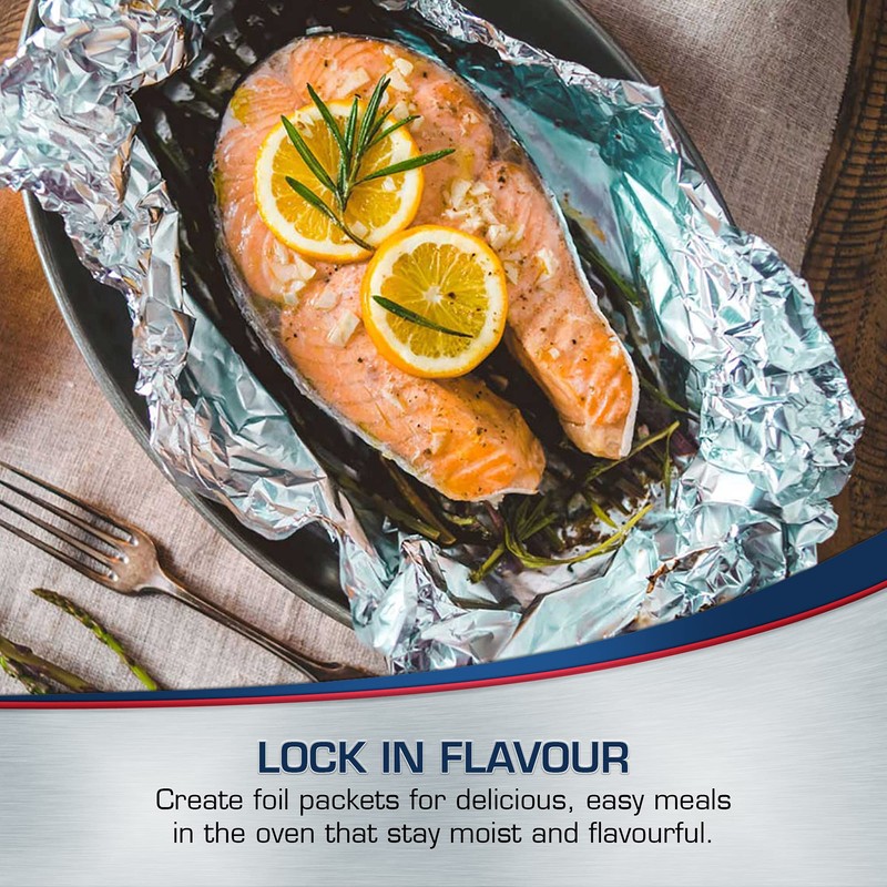 ALCAN Recycled Aluminum Foil 12 inches x 75 feet 4-Pack,