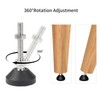 Minnhua 8PACK Adjustable Levelling Feet - M8 x 50mm Furniture