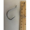 Matzuo 100 7/0 Octopus Circle Offset Hooks Black Chrome BLN