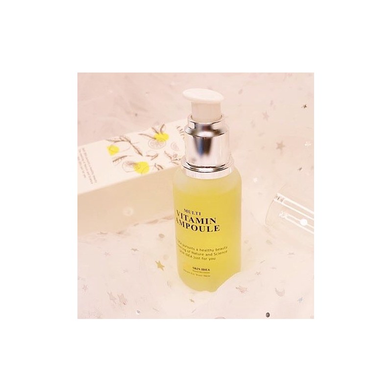 Skin Idea Multi Vitamin Ampoule 50ml Whitening Functional / 스킨아이디어