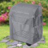 tepro Universal cover for barbecue trolley, small, anthracite, made of