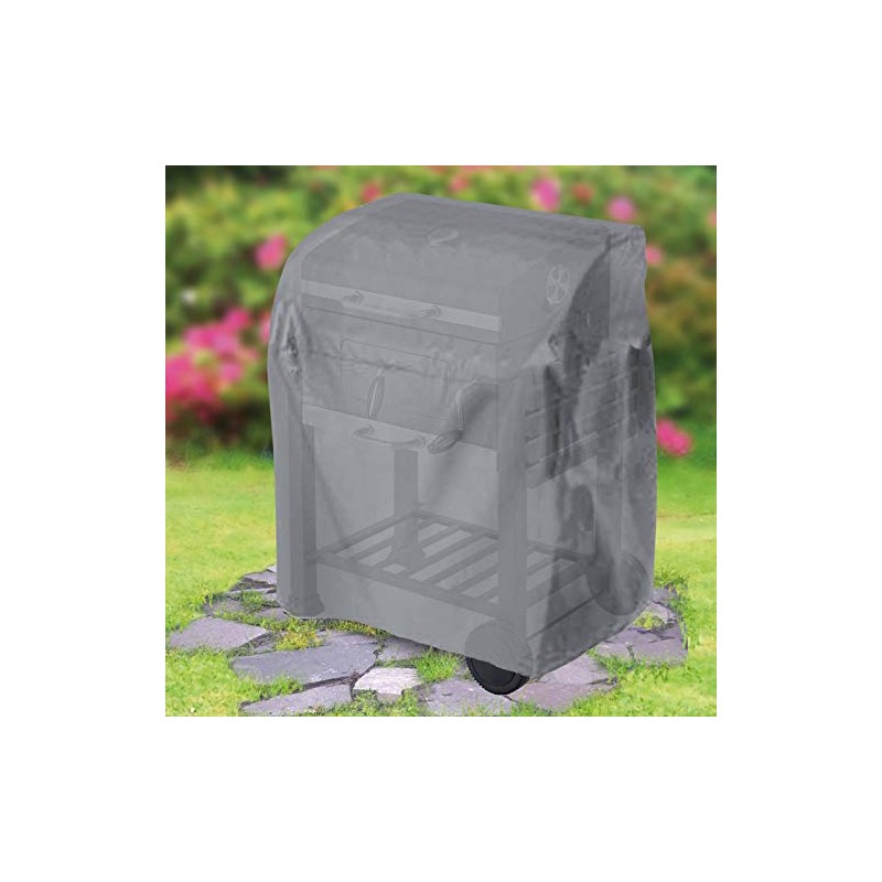 tepro Universal cover for barbecue trolley, small, anthracite, made of