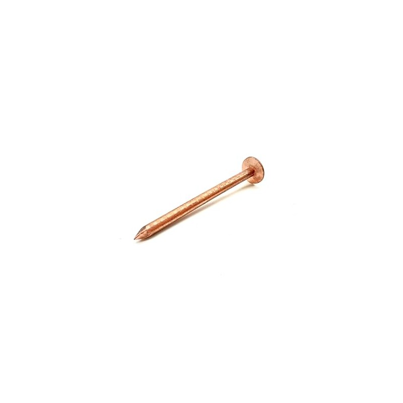 10 PCS Copper Clout Nails Roofing Slate Felt Nail, Tree