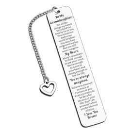 Granddaughter Gifts from Grandma, Gifts for Granddaughter, Stocking Stuffers for Teen Girls Granddaughter Christmas Birthday Gifts Graduation Easter Granddaughter from Nana Grandpa Teen Girl Gifts