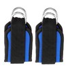 Mipcase 1pair Fitness Padded Ankle Straps for Leg Workouts Comfortable