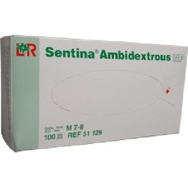 Sentina Powder-Free Examination Gloves Size M (Pack of 100)