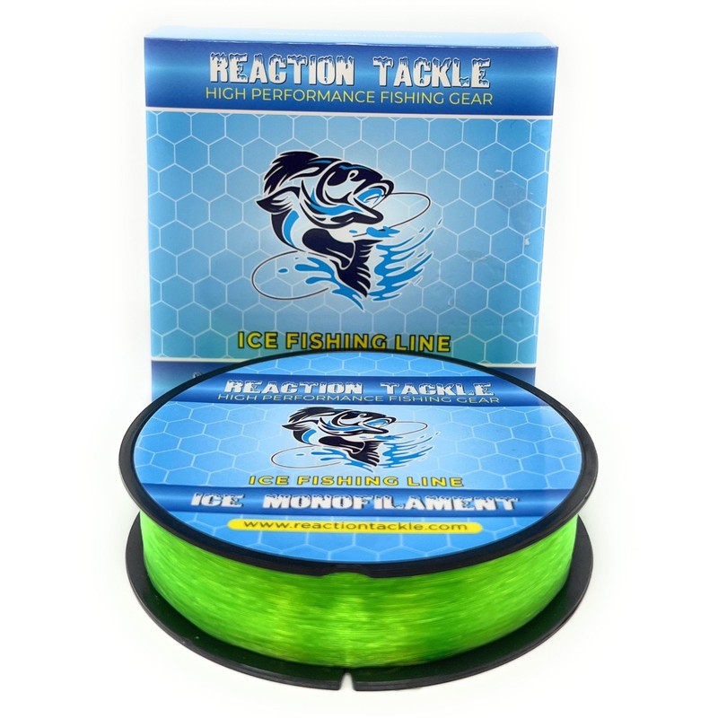 Reaction Tackle Ice Monofilament – Eisangeln Mono-Schnur, Tip-Up Line –