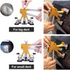 GLISTON Auto Dent Puller Kit with Golden Lifter Dent Remover,