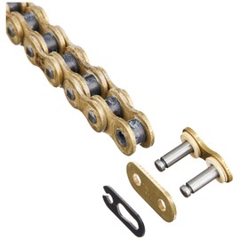 ARK GC415HRU-110L Drive Chain, Gold, 415 Size, 110 Links, Seal Chain